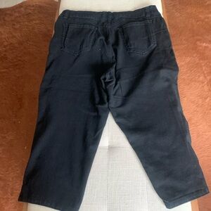 d. jeans Dark Denim Cropped Pants
